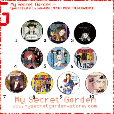 Culture Club - Colour By Numbers , Karma Chameleon Pinback Button Badge Set 1 ( or Hair Ties / 4.4 cm Badge / Magnet / Keychain Set )